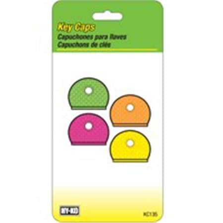 Hy-Ko KC135 Neon Keycaps 4-Card 408955